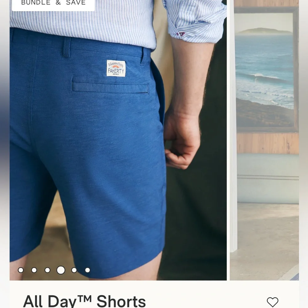 Faherty shorts euc